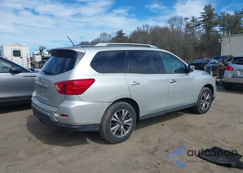 2018 Nissan Pathfinder Sv из США, поврежденный, VIN 5N1DR2MM1JC646899